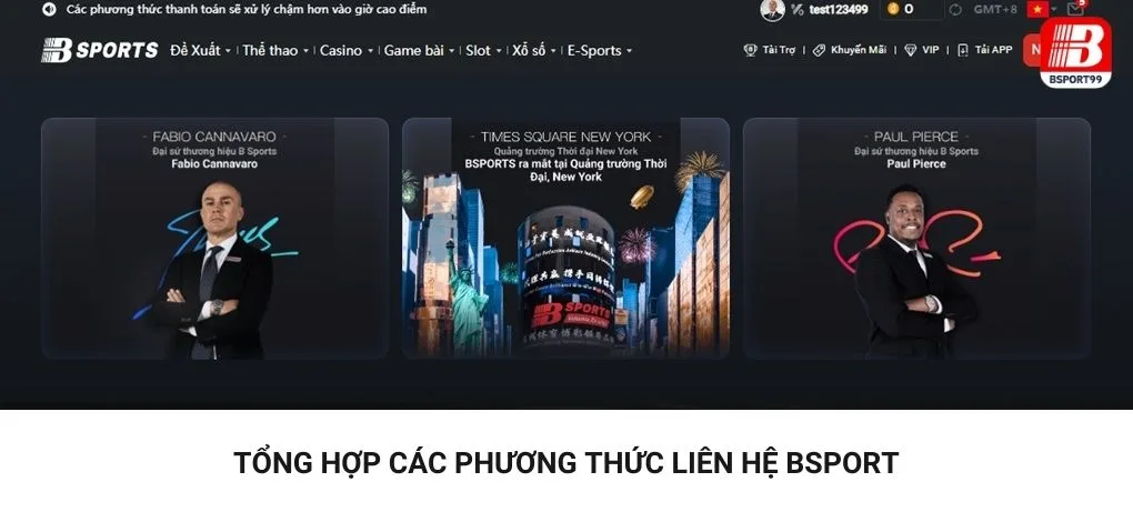 Các phương thức liên hệ hỗ trợ Bsport nhanh chóng